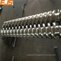 Best quality conical twin screw for extruder for plastic pipe frp square plastic pipe